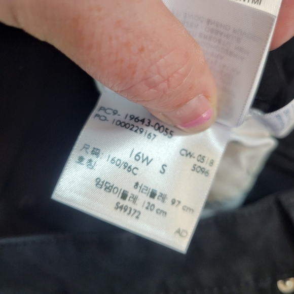 Levi’s 311 Shaping Skinny Black Jeans Hypersoft Womens Plus Size 16w - Picture 5 of 9